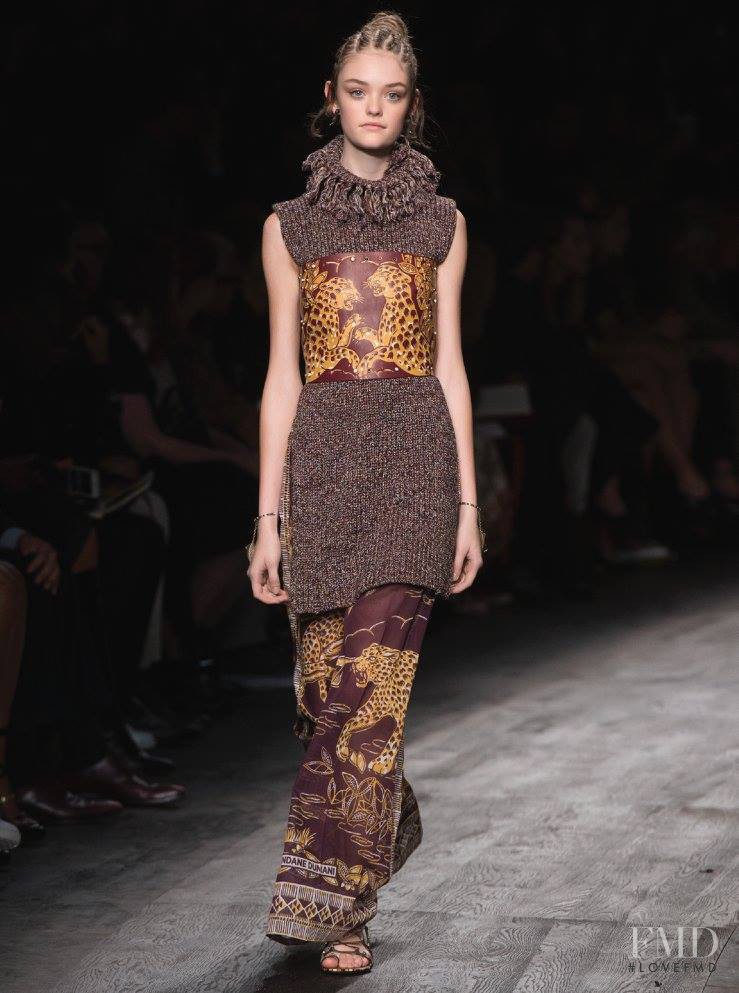 Willow Hand featured in  the Valentino fashion show for Spring/Summer 2016