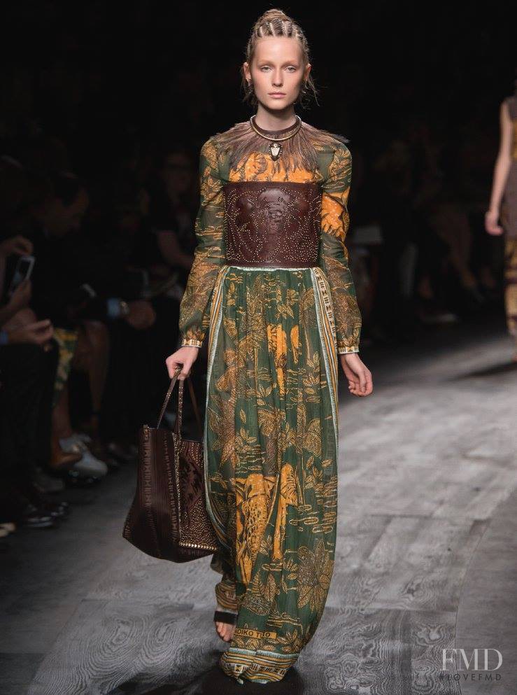 Julita Formella featured in  the Valentino fashion show for Spring/Summer 2016