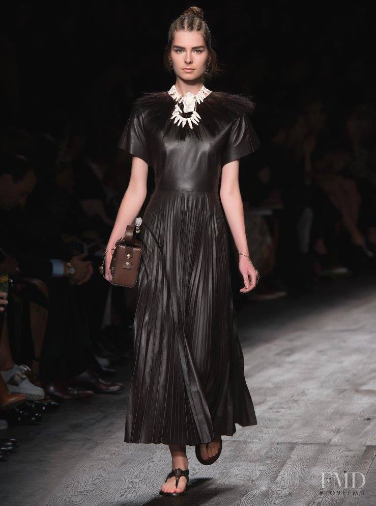 Gaby Loader featured in  the Valentino fashion show for Spring/Summer 2016