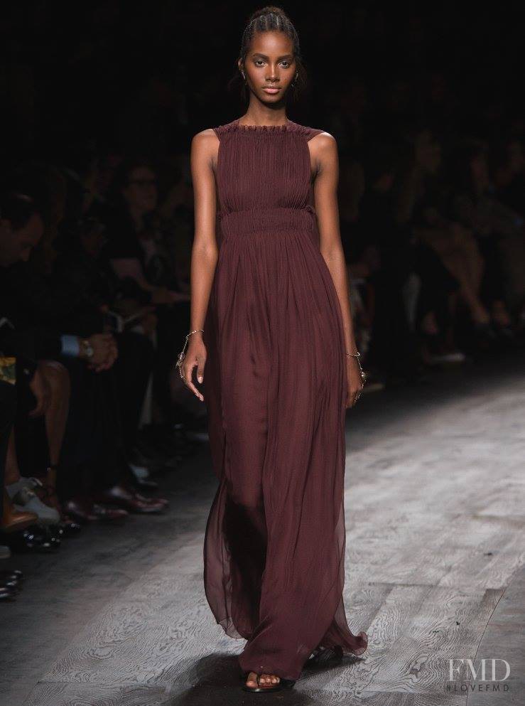 Tami Williams featured in  the Valentino fashion show for Spring/Summer 2016