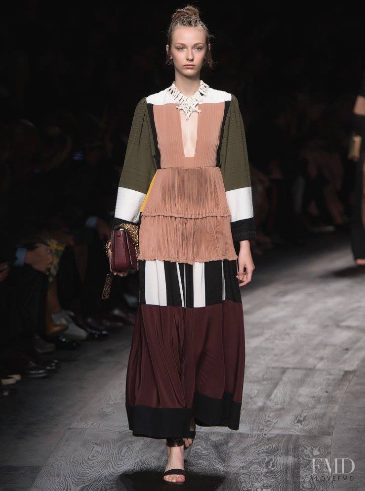 Ala Sekula featured in  the Valentino fashion show for Spring/Summer 2016