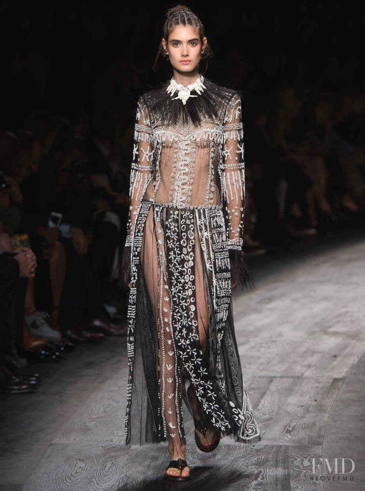 Cameron Traiber featured in  the Valentino fashion show for Spring/Summer 2016