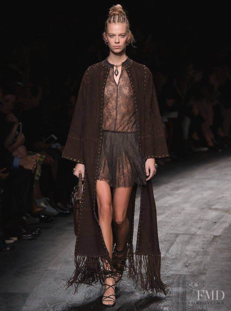 Lexi Boling featured in  the Valentino fashion show for Spring/Summer 2016