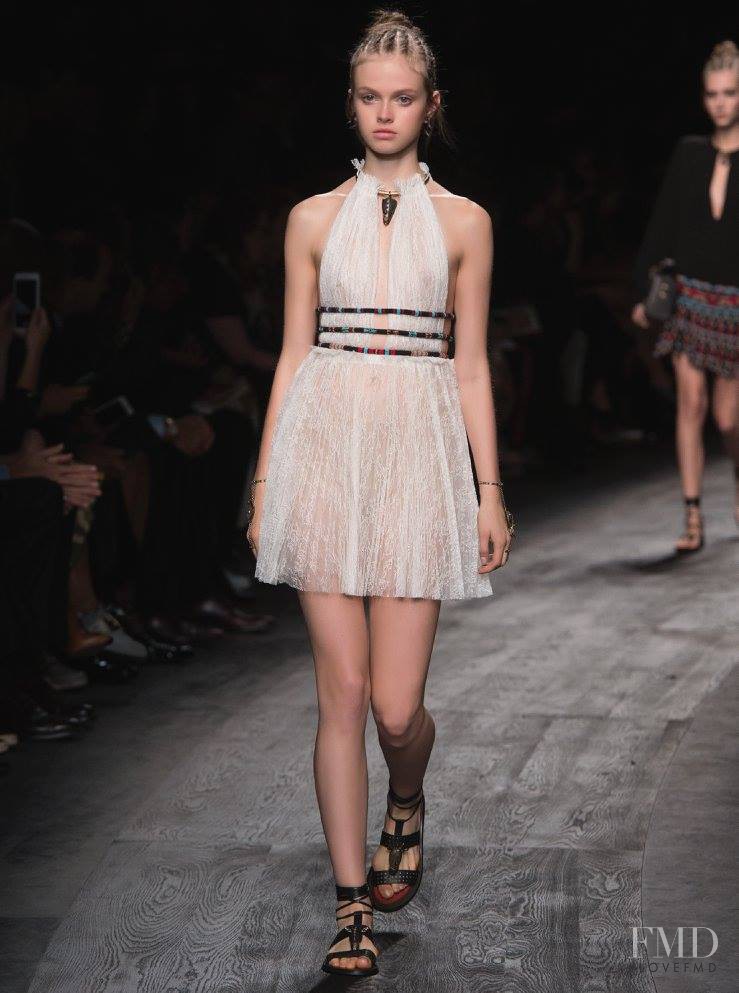Avery Blanchard featured in  the Valentino fashion show for Spring/Summer 2016