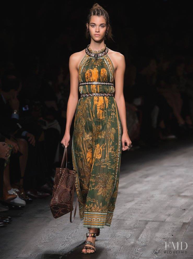 Pauline Hoarau featured in  the Valentino fashion show for Spring/Summer 2016