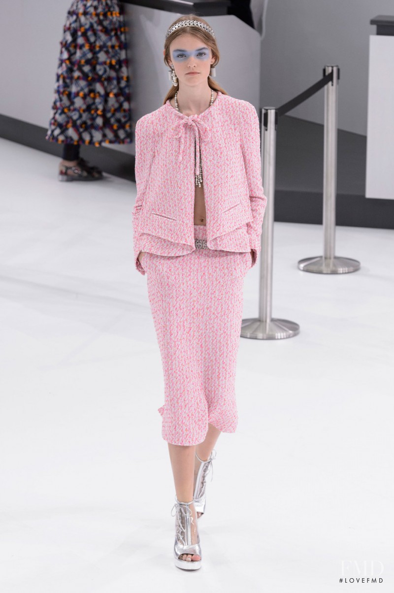 Willow Hand featured in  the Chanel fashion show for Spring/Summer 2016