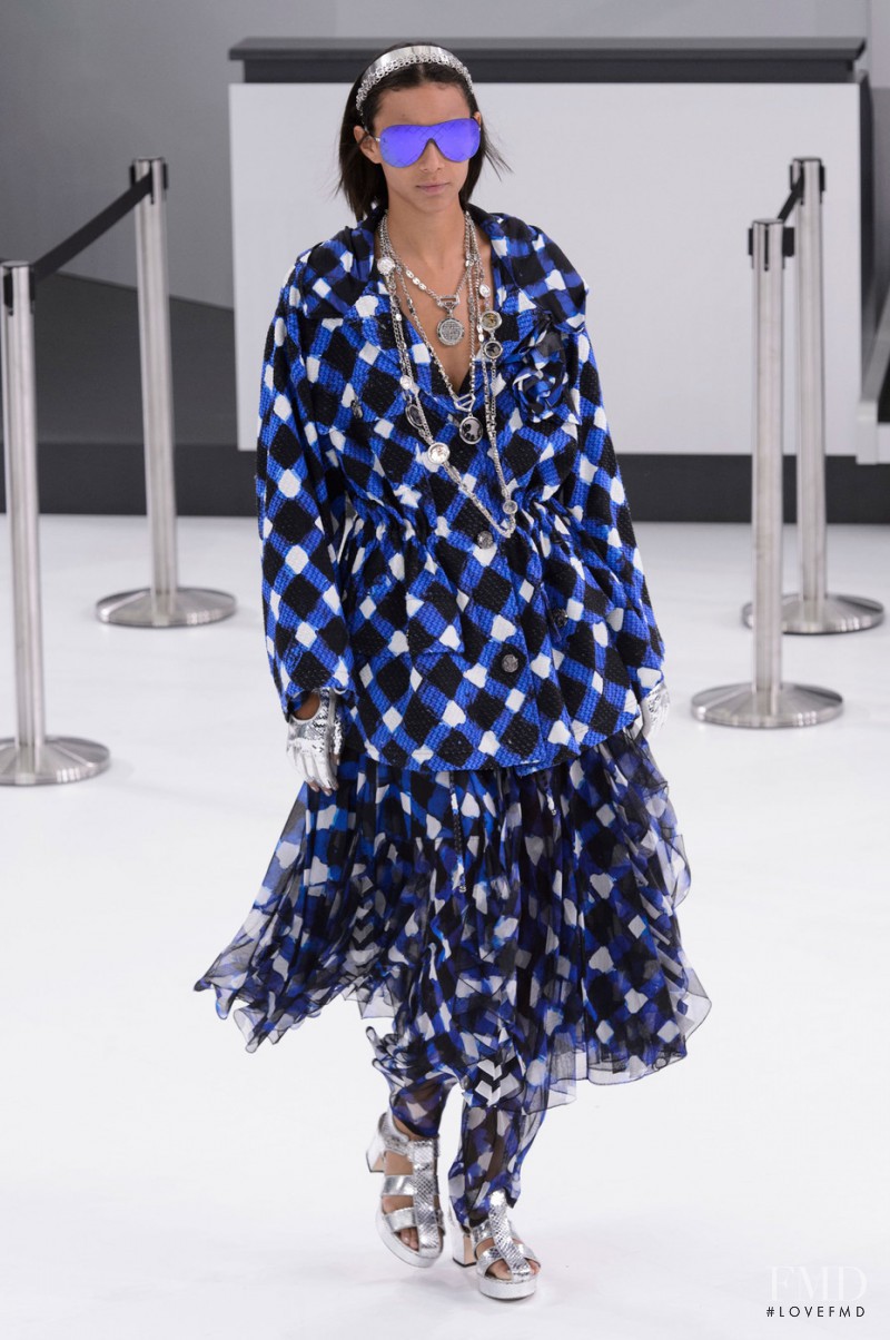 Binx Walton featured in  the Chanel fashion show for Spring/Summer 2016