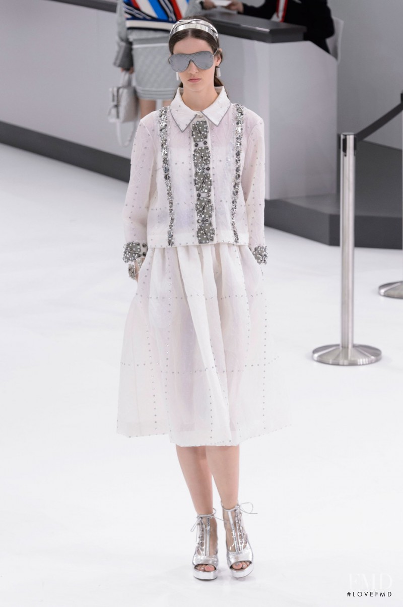 Thyra van Daalen featured in  the Chanel fashion show for Spring/Summer 2016