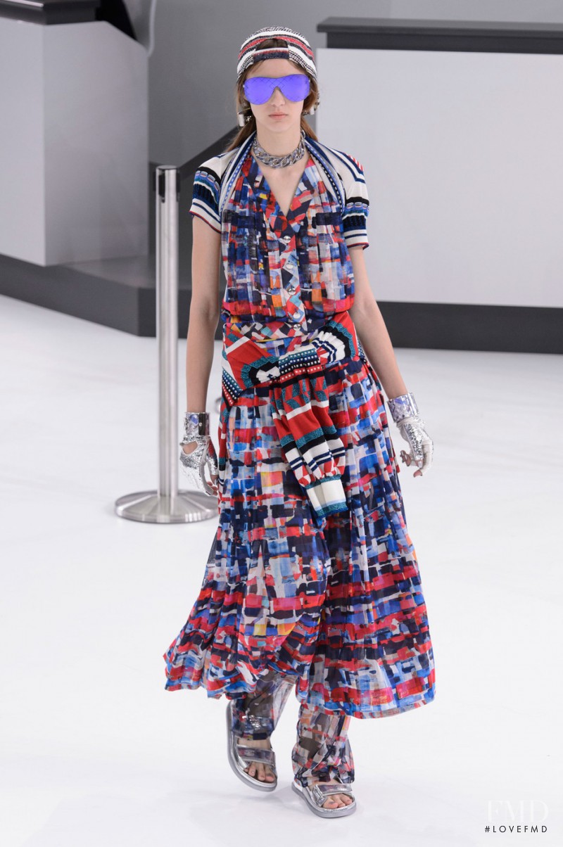 Ala Sekula featured in  the Chanel fashion show for Spring/Summer 2016