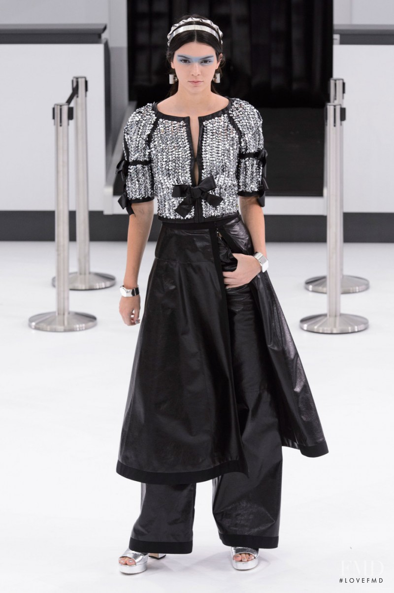 Kendall Jenner featured in  the Chanel fashion show for Spring/Summer 2016