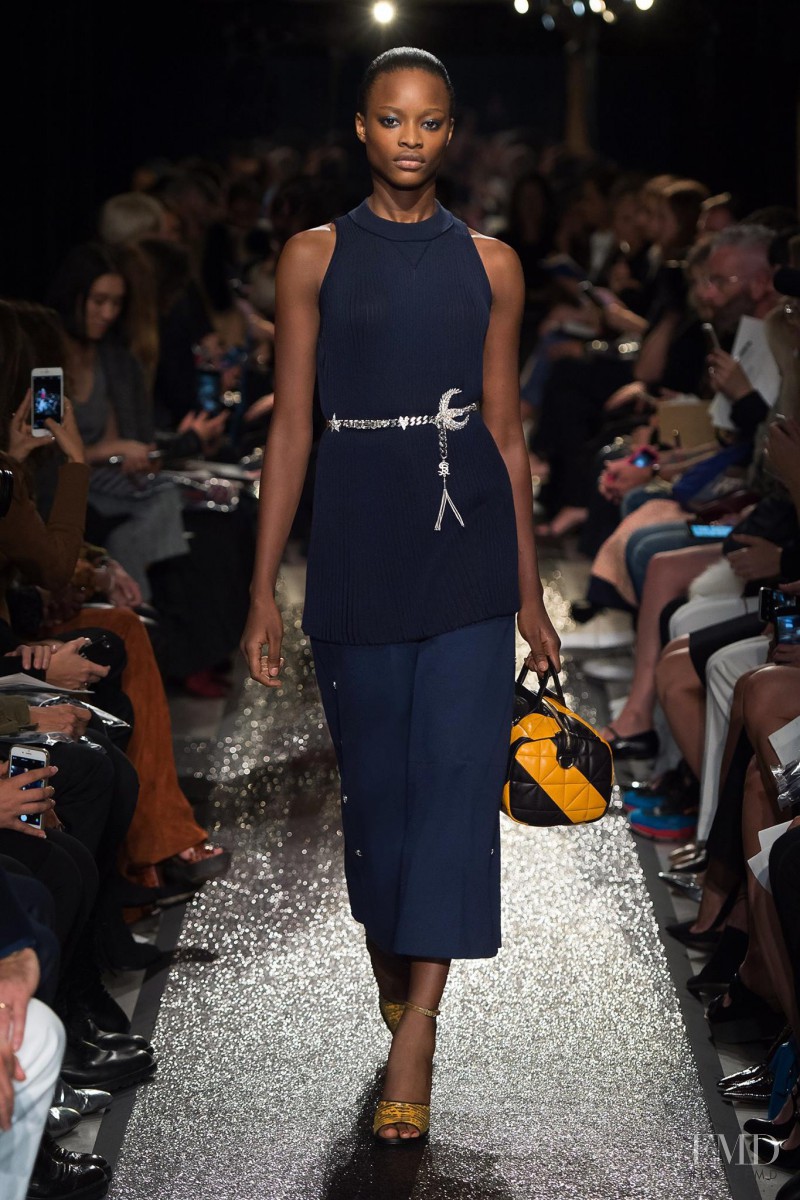 Mayowa Nicholas featured in  the Sonia Rykiel fashion show for Spring/Summer 2016