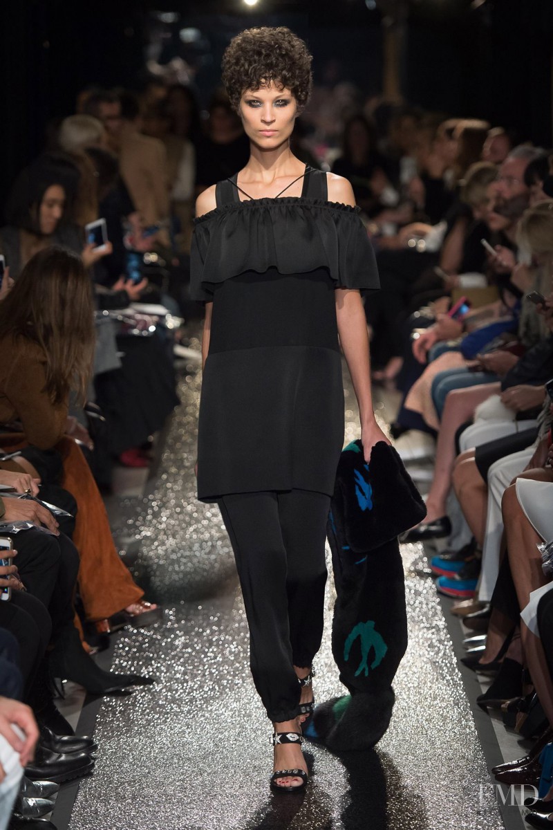 Ari Westphal featured in  the Sonia Rykiel fashion show for Spring/Summer 2016