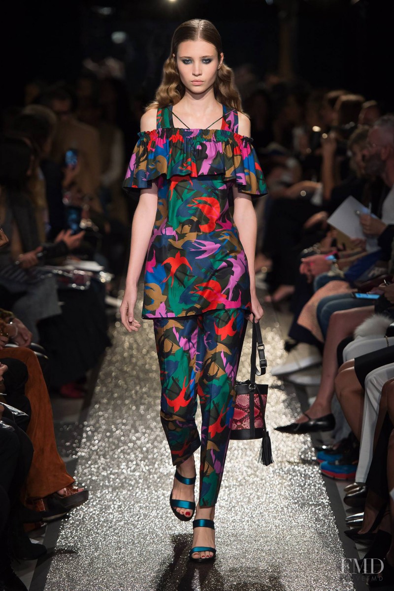 Victoria Kosenkova featured in  the Sonia Rykiel fashion show for Spring/Summer 2016