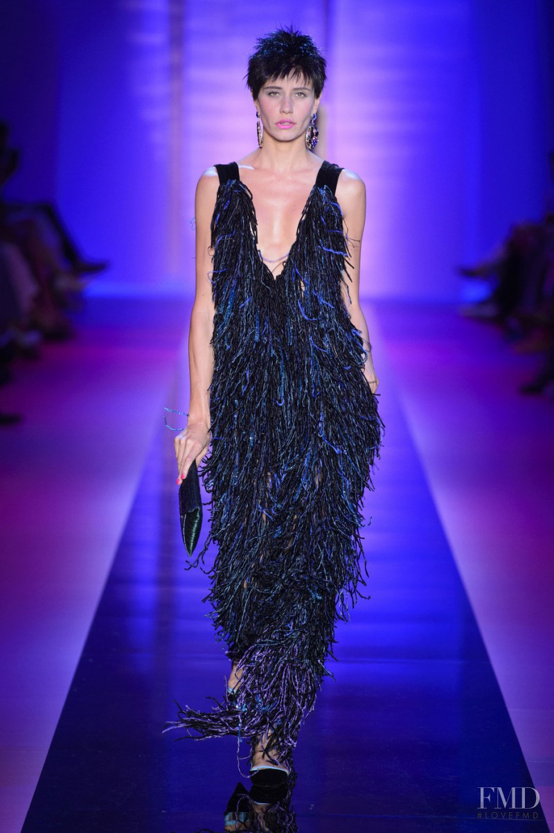 Phenelope Wulff featured in  the Armani Prive fashion show for Autumn/Winter 2015