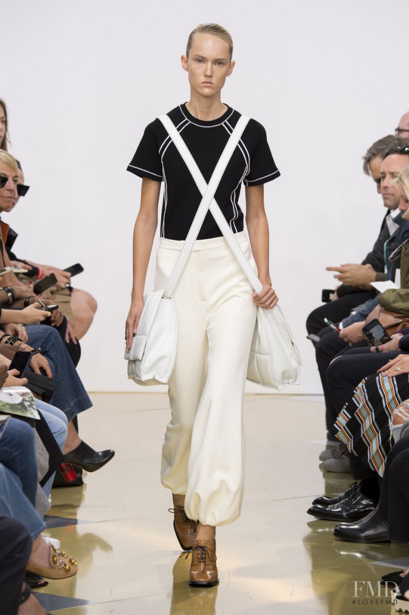 Harleth Kuusik featured in  the J.W. Anderson fashion show for Spring/Summer 2016