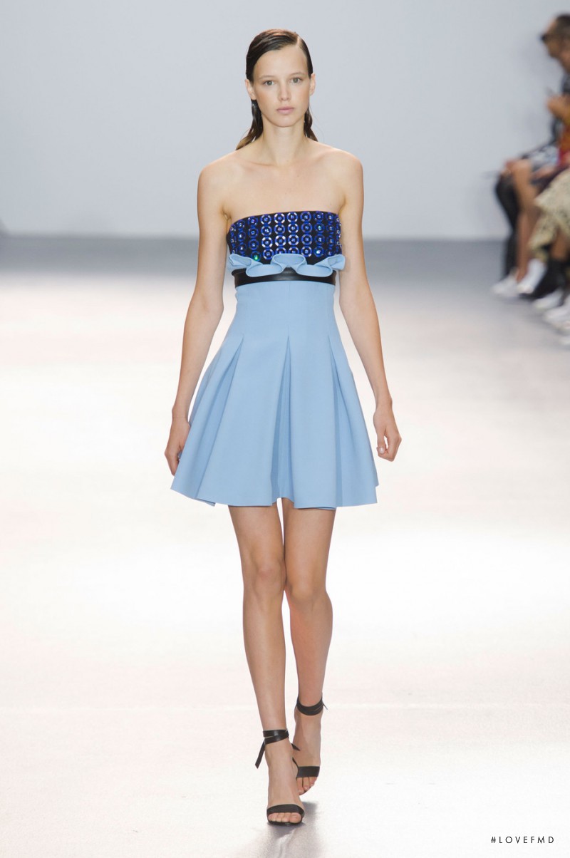 David Koma fashion show for Spring/Summer 2016