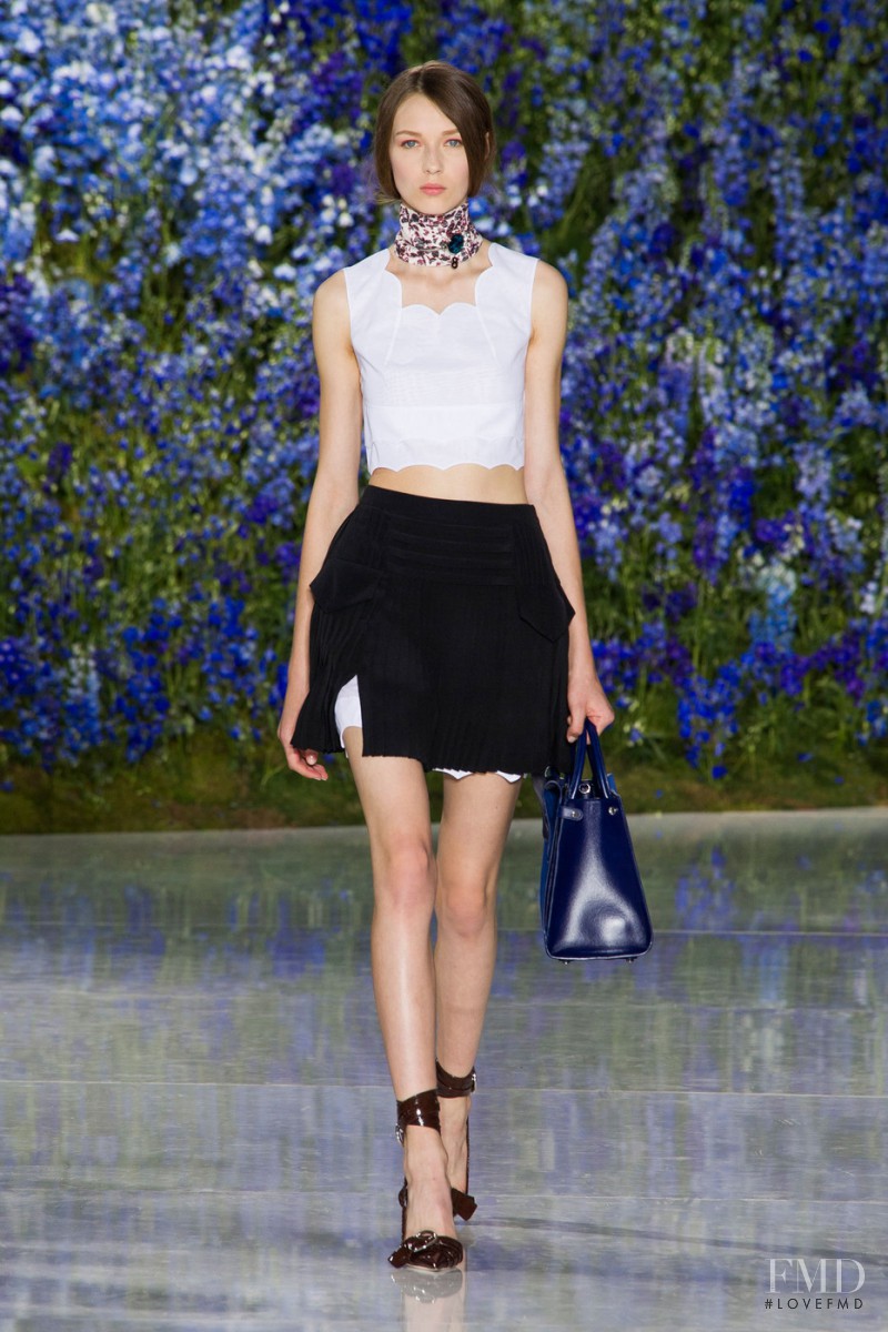 Ala Sekula featured in  the Christian Dior fashion show for Spring/Summer 2016