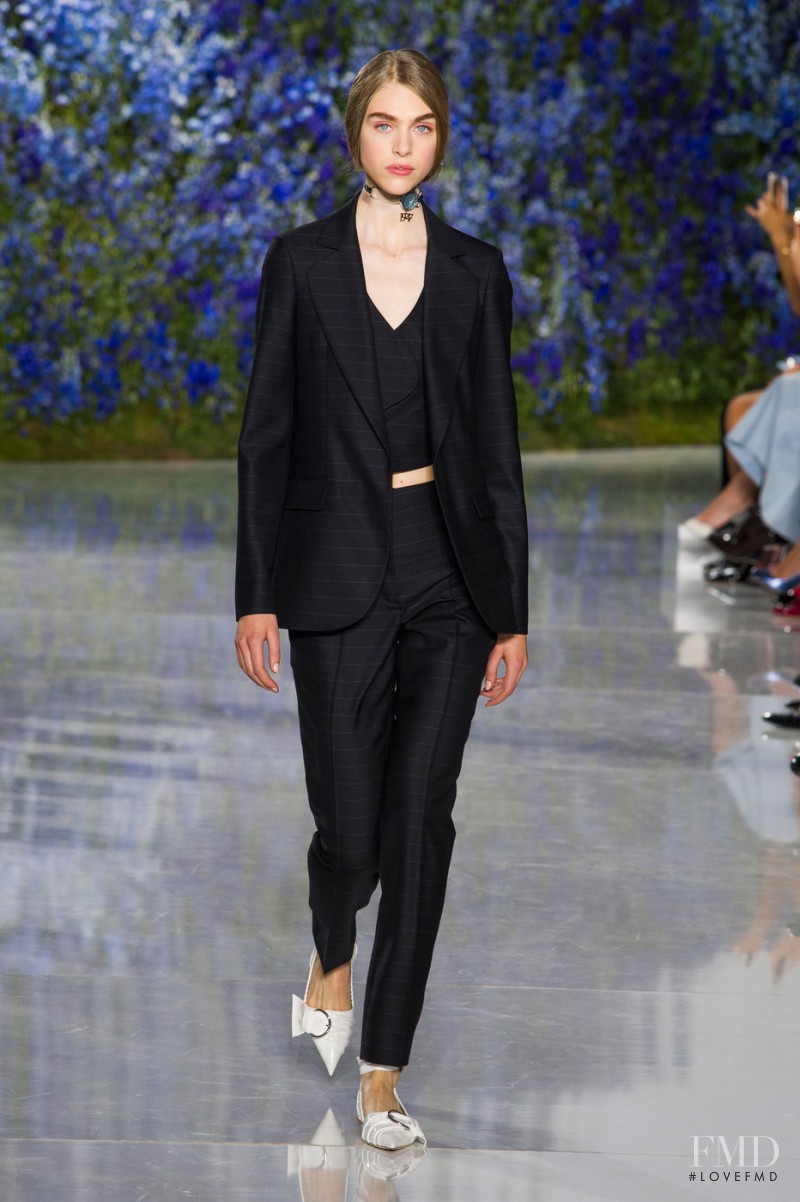 Hedvig Palm featured in  the Christian Dior fashion show for Spring/Summer 2016