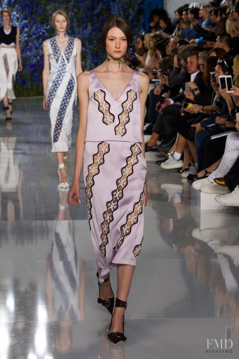 Ala Sekula featured in  the Christian Dior fashion show for Spring/Summer 2016