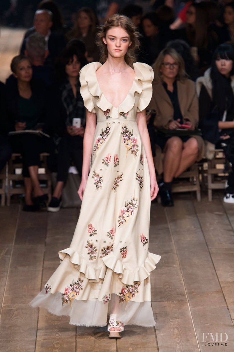 Willow Hand featured in  the Alexander McQueen fashion show for Spring/Summer 2016