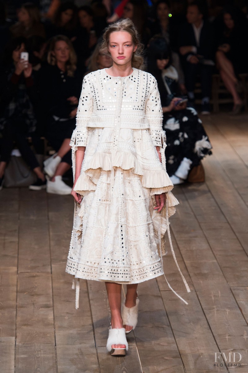 Alexander McQueen fashion show for Spring/Summer 2016