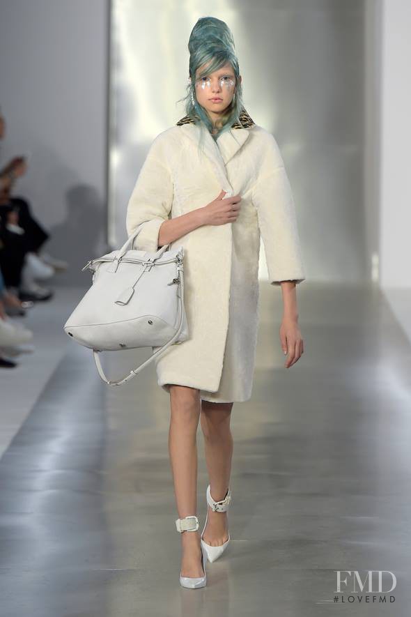 Barbora Bruskova featured in  the Maison Martin Margiela Défilé fashion show for Spring/Summer 2016