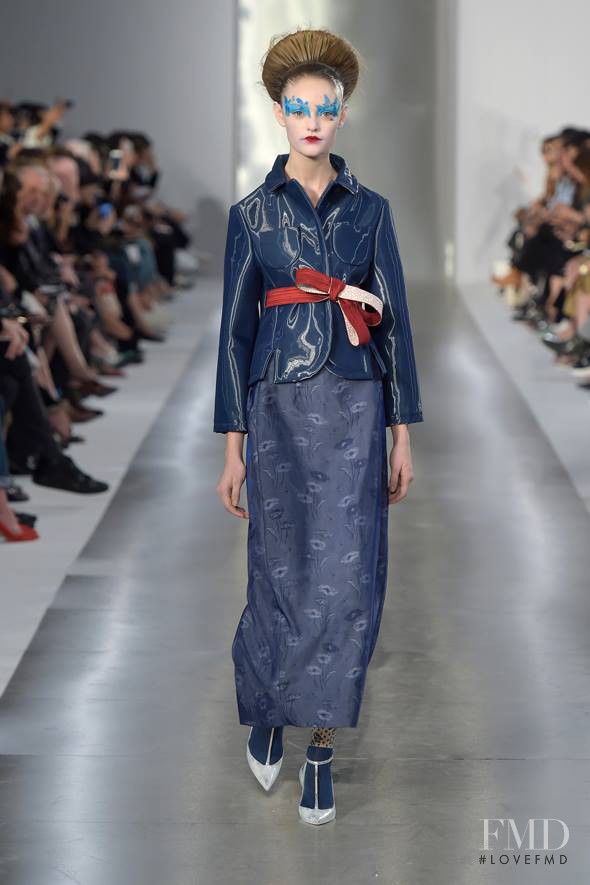 Willow Hand featured in  the Maison Martin Margiela Défilé fashion show for Spring/Summer 2016