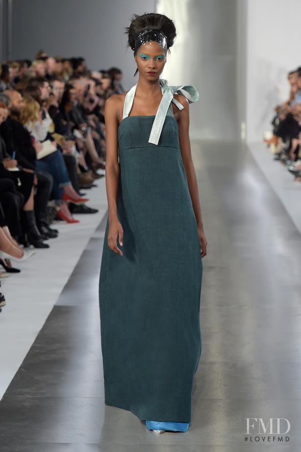 Tami Williams featured in  the Maison Martin Margiela Défilé fashion show for Spring/Summer 2016