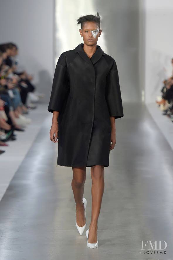 Ysaunny Brito featured in  the Maison Martin Margiela Défilé fashion show for Spring/Summer 2016