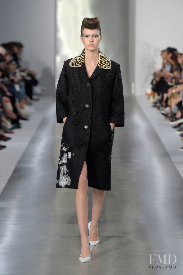 Vanessa Moody featured in  the Maison Martin Margiela Défilé fashion show for Spring/Summer 2016