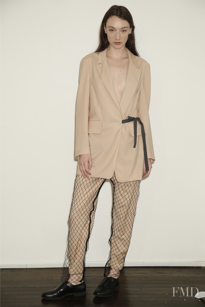 Ali Walsh featured in  the MM6 Maison Martin Margiela lookbook for Resort 2015