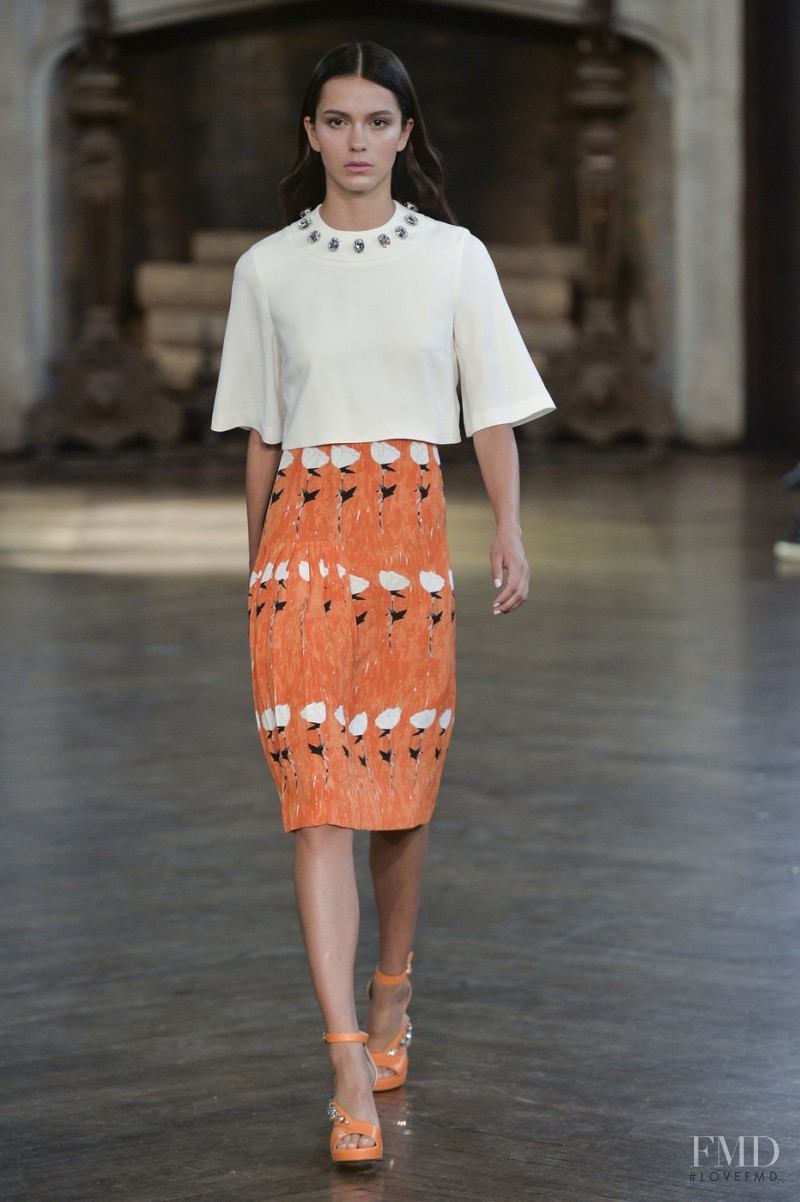 Dakota Dawn featured in  the Giulietta fashion show for Spring/Summer 2015