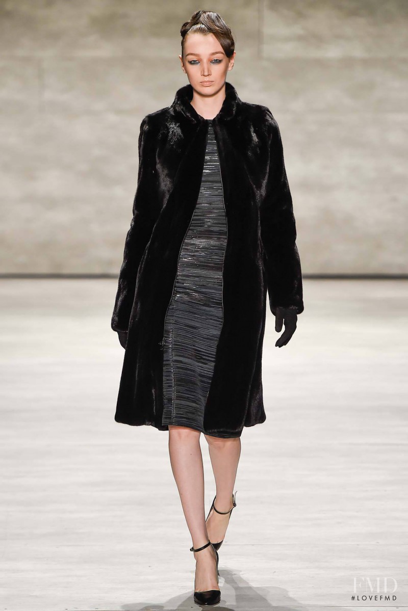 Ali Walsh featured in  the Bibhu Mohapatra fashion show for Autumn/Winter 2015