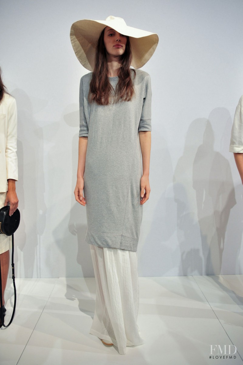 Kaila Hart featured in  the Steven Alan fashion show for Spring/Summer 2014