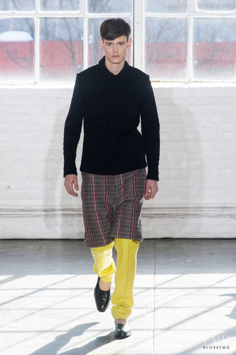 Duckie Brown fashion show for Autumn/Winter 2014