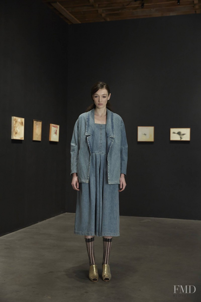 Ali Walsh featured in  the Rachel Comey fashion show for Autumn/Winter 2014