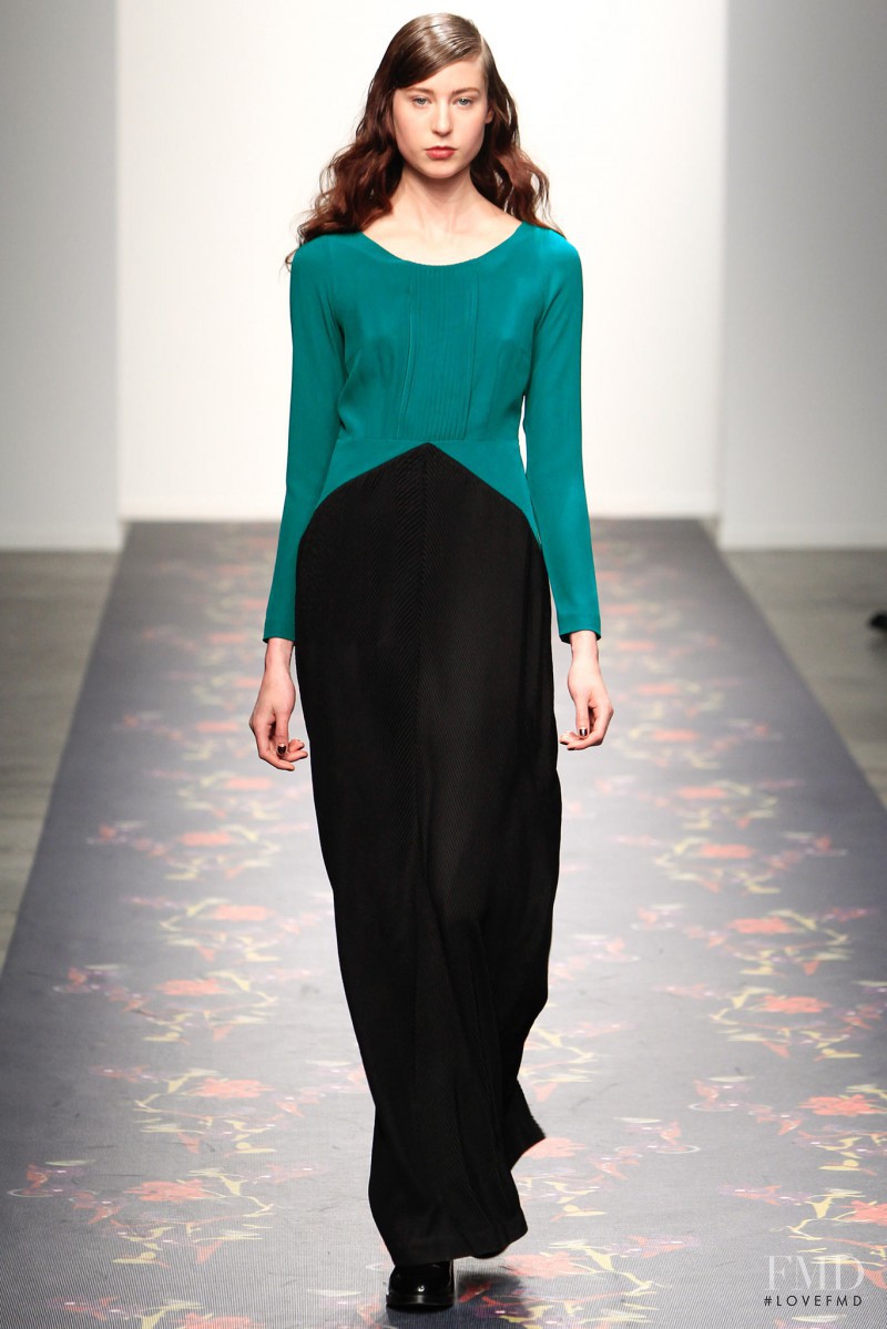 Alexandra Costin featured in  the Giulietta fashion show for Autumn/Winter 2014