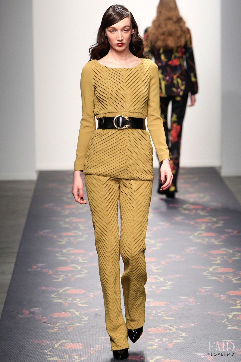 Ali Walsh featured in  the Giulietta fashion show for Autumn/Winter 2014