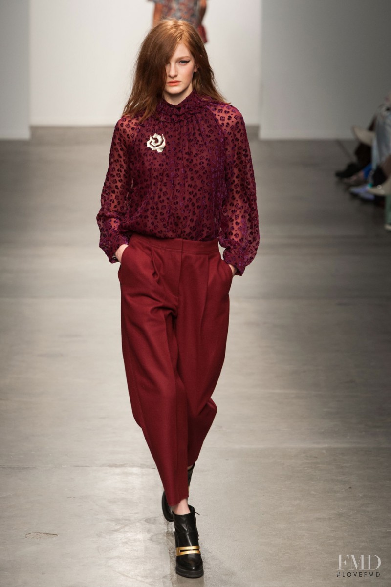 Karen Walker fashion show for Autumn/Winter 2014