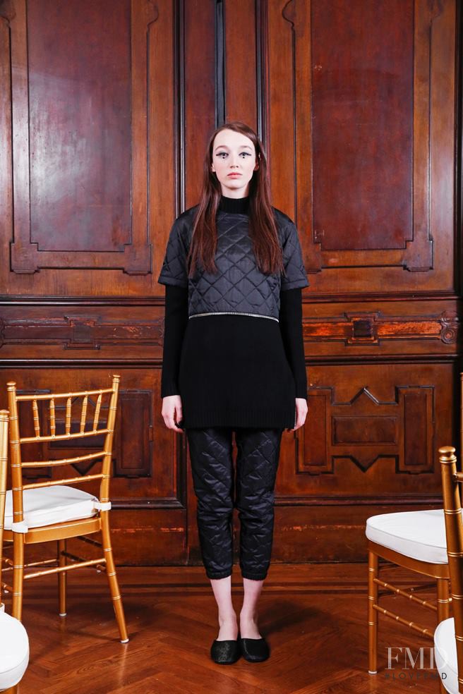 Ali Walsh featured in  the Assembly fashion show for Autumn/Winter 2014