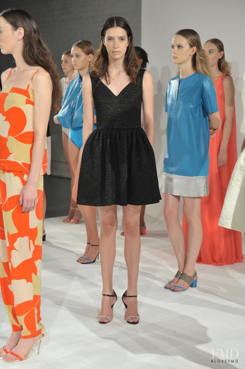 Alisha Judge featured in  the Raoul fashion show for Spring/Summer 2014