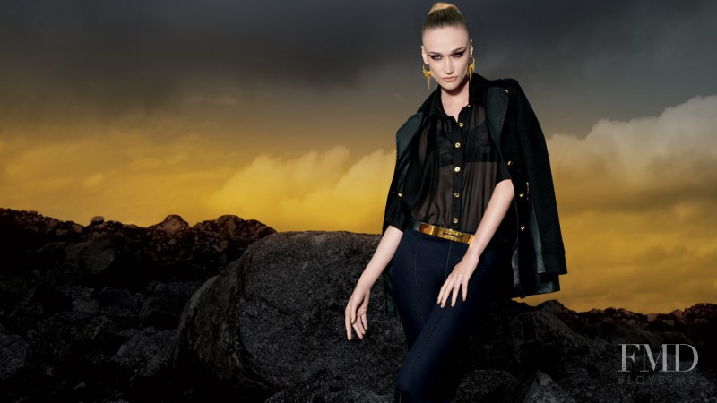 Viviane Orth featured in  the Indigo Jeans advertisement for Autumn/Winter 2013