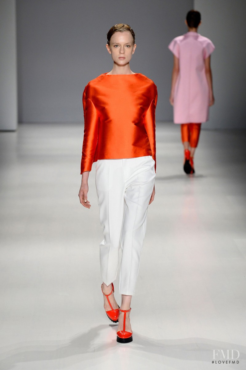 Alisha Judge featured in  the Taoray Wang fashion show for Spring/Summer 2015