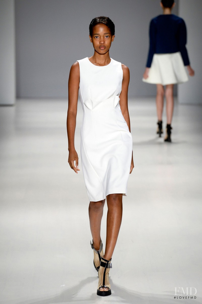 Marihenny Rivera Pasible featured in  the Taoray Wang fashion show for Spring/Summer 2015