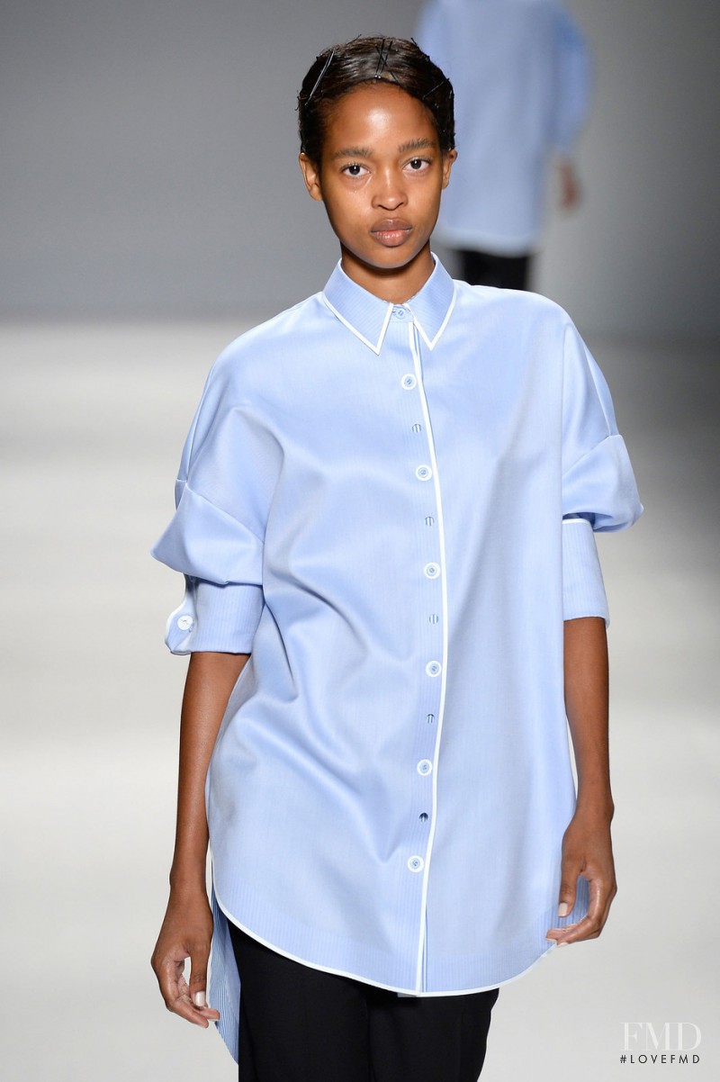 Marihenny Rivera Pasible featured in  the Taoray Wang fashion show for Spring/Summer 2015