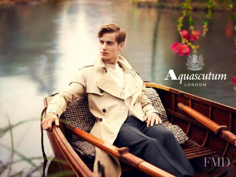 Aquascutum advertisement for Spring/Summer 2013