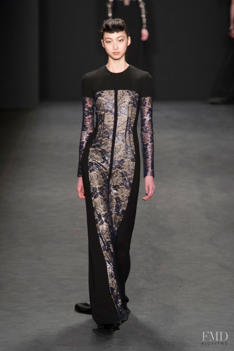 Carmen Marc Valvo fashion show for Autumn/Winter 2014