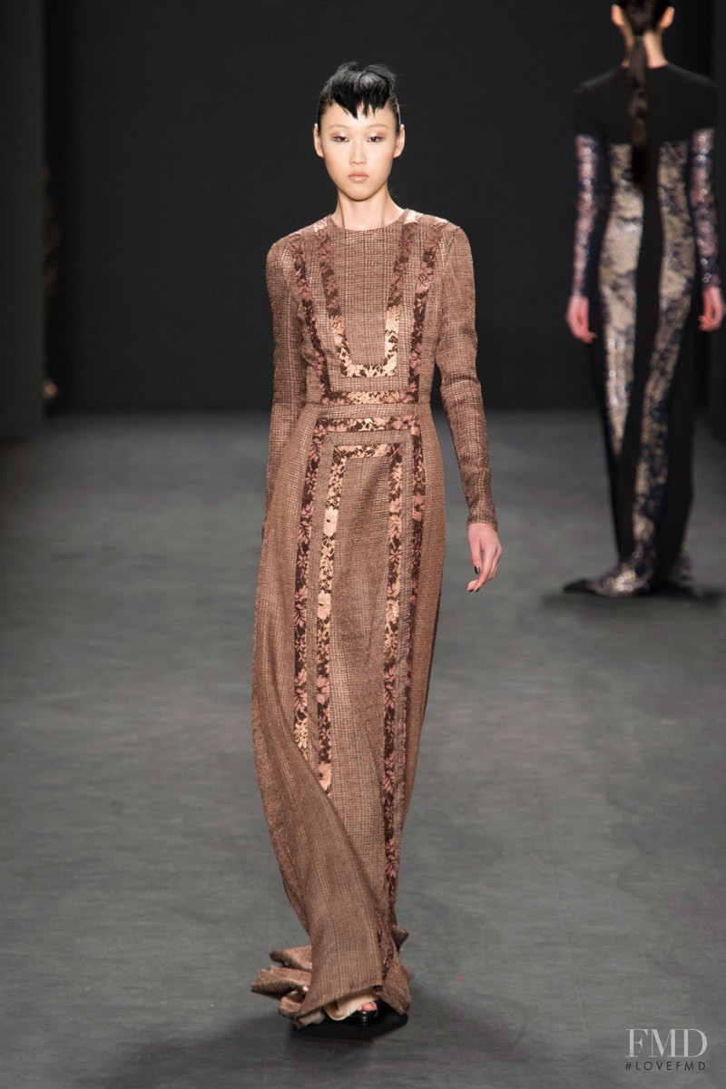 Carmen Marc Valvo fashion show for Autumn/Winter 2014