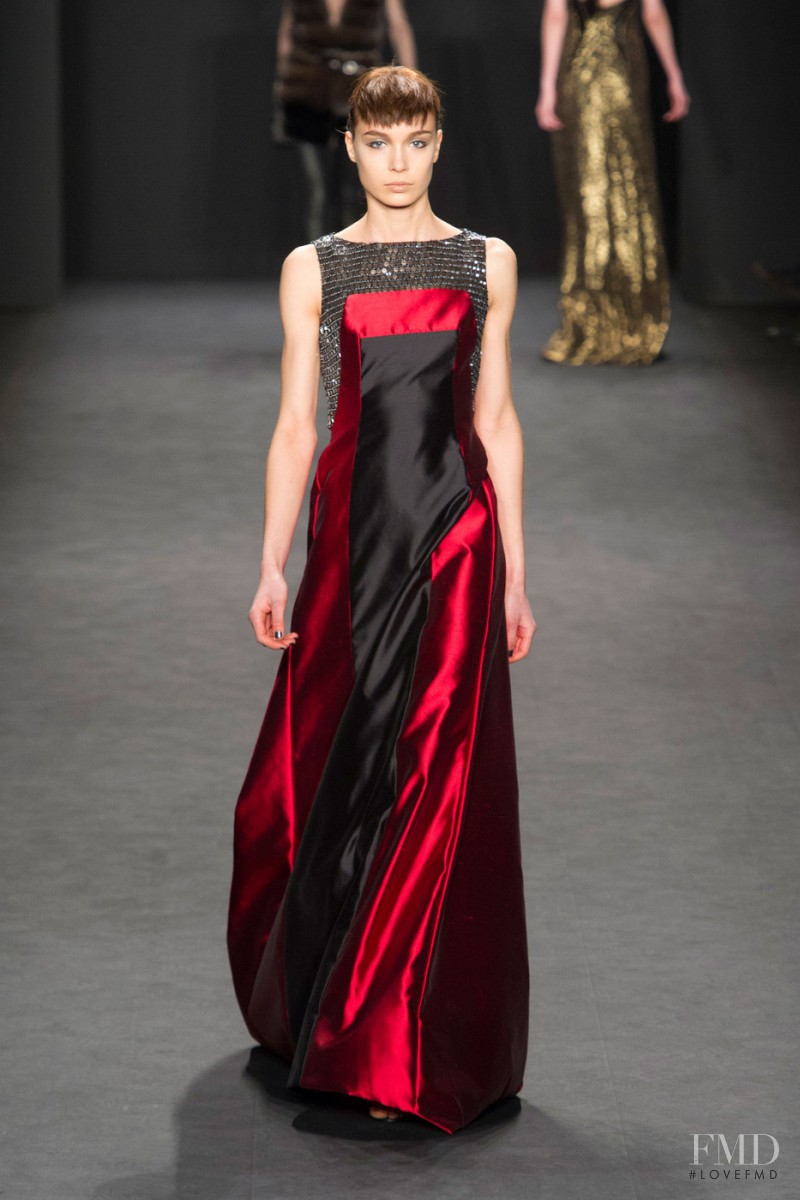 Carmen Marc Valvo fashion show for Autumn/Winter 2014