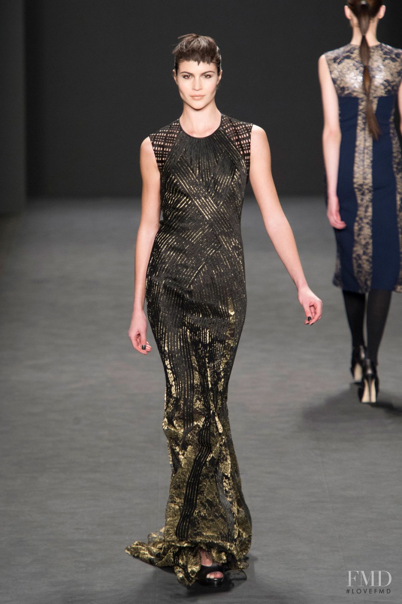 Carmen Marc Valvo fashion show for Autumn/Winter 2014